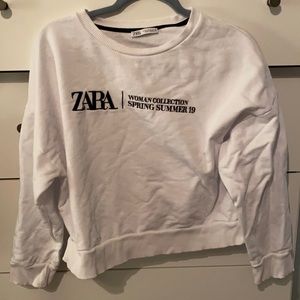 Zara cropped sweater